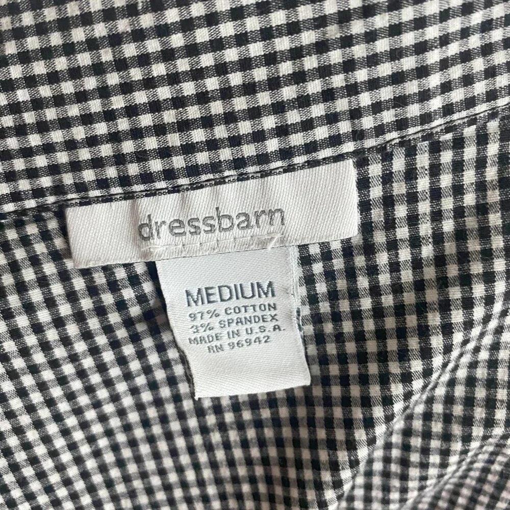 Vintage Blouse Dress Barn size Medium Dress Shirt